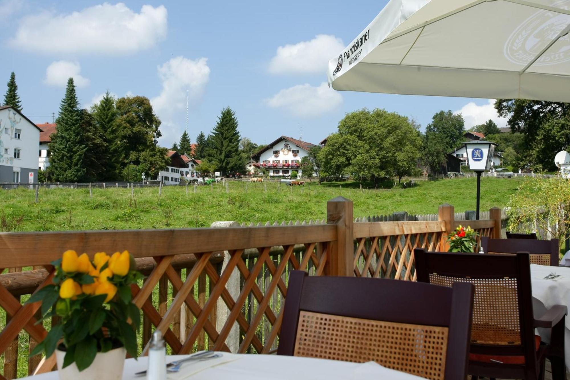 Hotel Schlee Hohenschaftlarn Bagian luar foto